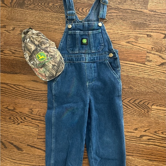 John Deere Other John Deere Overalls And Hat Poshmark